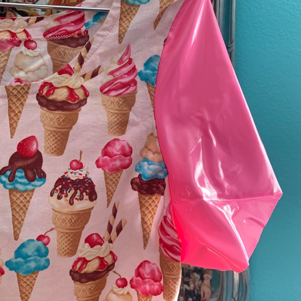 Hand made ice cream crop! NWOT - Picture 4 of 5
